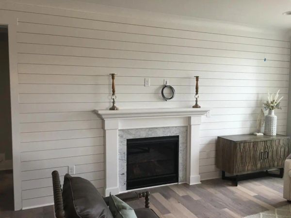 White Fireplace